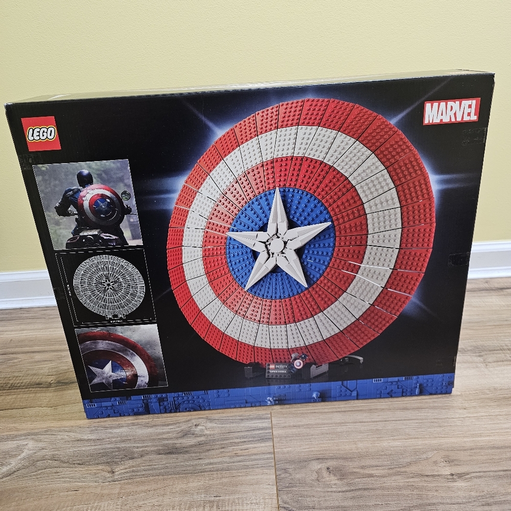 New PRICE FIRM LEGO Captain America's Shield - Picture 3 of 8